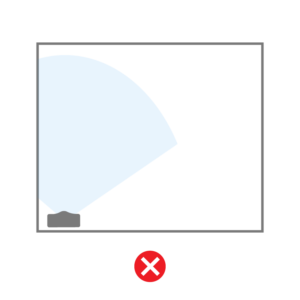 Node bad position in room